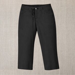 Patagonia Black Relaxed Capri Pant